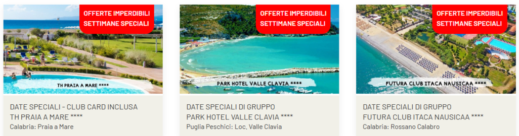 settimane spsciali flash
